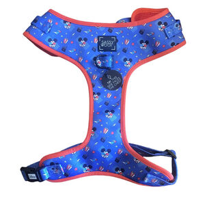 NWT Sassy Woof Disney Mickey Mouse Adjustable Harness XL